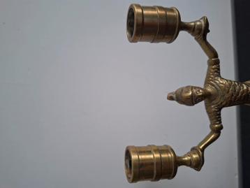 set twee armige kandelaren  beschikbaar voor biedingen