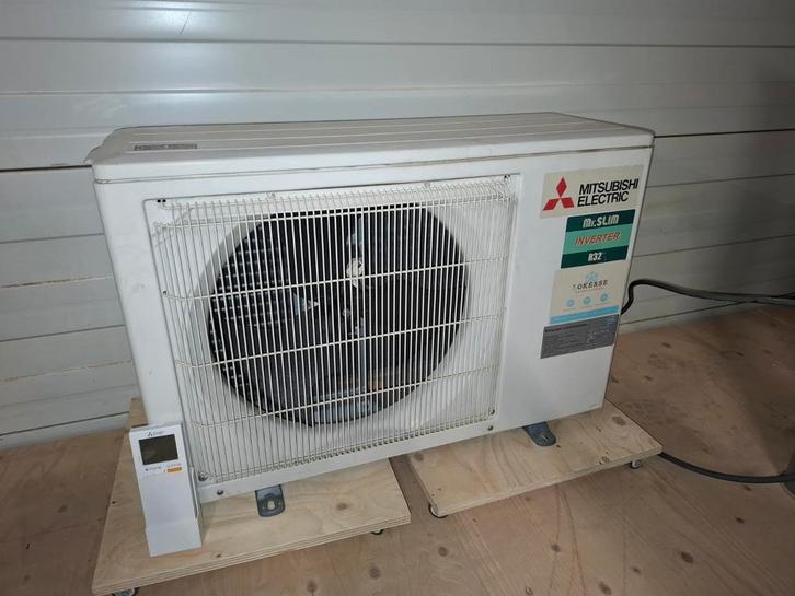Mitsubishi Electric Airco, Witgoed en Apparatuur, Airco's, Gebruikt, Wandairco, 3 snelheden of meer, Ophalen