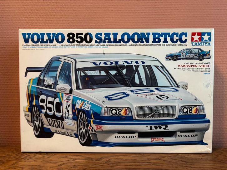 Tamiya 1/24 Volvo 850 Saloon BTCC Model bouwpakket, Hobby en Vrije tijd, Modelbouw | Auto's en Voertuigen, Auto, Groter dan 1:32