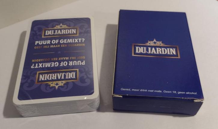 Dujardin Speelkaarten Stock 52 stuks. (A), Verzamelen, Merken en Reclamevoorwerpen, Nieuw, Gebruiksvoorwerp, Ophalen of Verzenden
