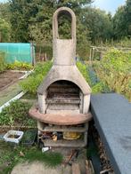 Betonnen Tuinbarbecue, Tuin en Terras, Houtskoolbarbecues, Ophalen of Verzenden, Gebruikt