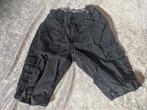 Korte broek grijs, maat 110, veel zakken, buitenspeel broek, Ophalen of Verzenden, Gebruikt, Broek
