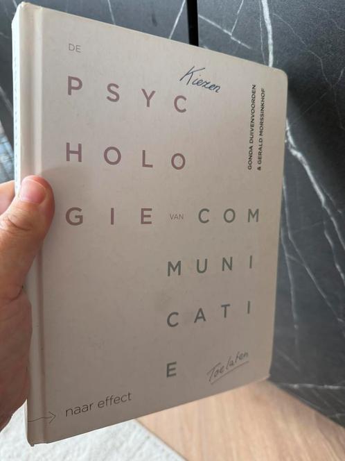 De psychologie van communicatie - Gonda Duivenvoorden, Boeken, Economie, Management en Marketing, Zo goed als nieuw, Ophalen of Verzenden