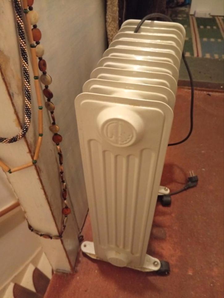 Verrijdbare Elektrische Kachel, Huis en Inrichting, Kachels, Gebruikt, Vrijstaand, Kolomkachel, Elektrisch, Ophalen