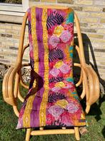 5 Kleurrijke tuinkussens gemaakt van vintage Sari stof India, Ophalen of Verzenden, N, N, N