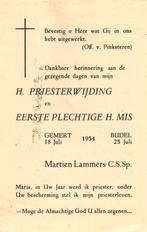 Lammers Martien Gemert 1954 Budel, Ophalen of Verzenden