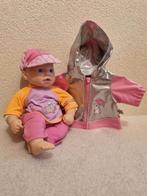 Leuke Chou Chou Pop  🍼 met Geluid van Zapf Creation., Ophalen of Verzenden, Gebruikt, Babypop