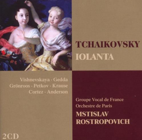TCHAIKOVSKY Iolanta 2 - CD GEDDA ROSTROPOVICH TOP CONDITIE, Cd's en Dvd's, Cd's | Klassiek, Zo goed als nieuw, Opera of Operette