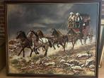 Western schilderij, Ophalen