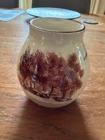 Vintage vaas met Emmen decoratie, Ophalen of Verzenden