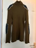 Moschino legergroene trui, Maat M, Moschino, Maat 48/50 (M), Ophalen of Verzenden, Zo goed als nieuw