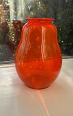 Oranje Copier vaas/ glas van Serica serie uit 1926, Antiek en Kunst, Ophalen