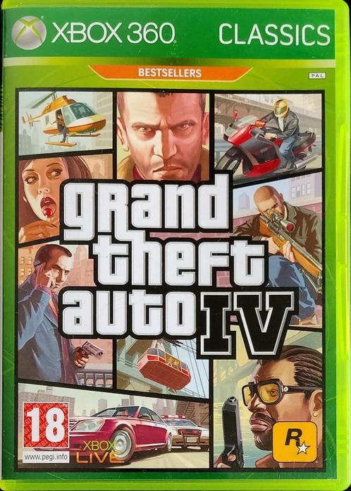Grand Theft Auto IV, Spelcomputers en Games, Games | Xbox 360, Zo goed als nieuw, Avontuur en Actie, 1 speler, Vanaf 18 jaar, Ophalen of Verzenden