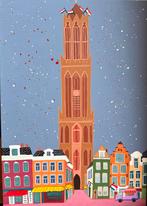Domtoren Schilderij - 50x70cm, Antiek en Kunst, Ophalen