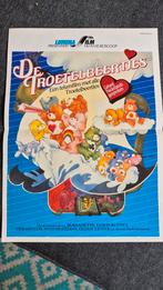 Vintage Filmposter De Troetelbeertjes (Carebears) 1986, Ophalen of Verzenden, Zo goed als nieuw