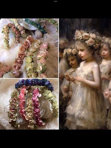 🌿Pop,”VERSCHILLENDE BLOEMENKRANSJES VOOR JE POP”🌿 beschikbaar voor biedingen