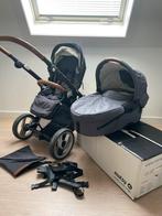Mutsy EVO Urban Nomad - Donkergrijs, Kinderen en Baby's, Kinderwagens en Combinaties, Ophalen, Zo goed als nieuw, Combiwagen, Met reiswieg
