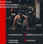 PH Fitness Bumper Plates 15KG – 50mm Olympische 2 Stuks, Nieuw, Ophalen of Verzenden, Info@phfitness.nl, Zurichstraat 20