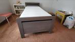 Ledikant bed zgn nieuw; grijs, Ophalen, Verstelbaar, 90 cm, Eenpersoons