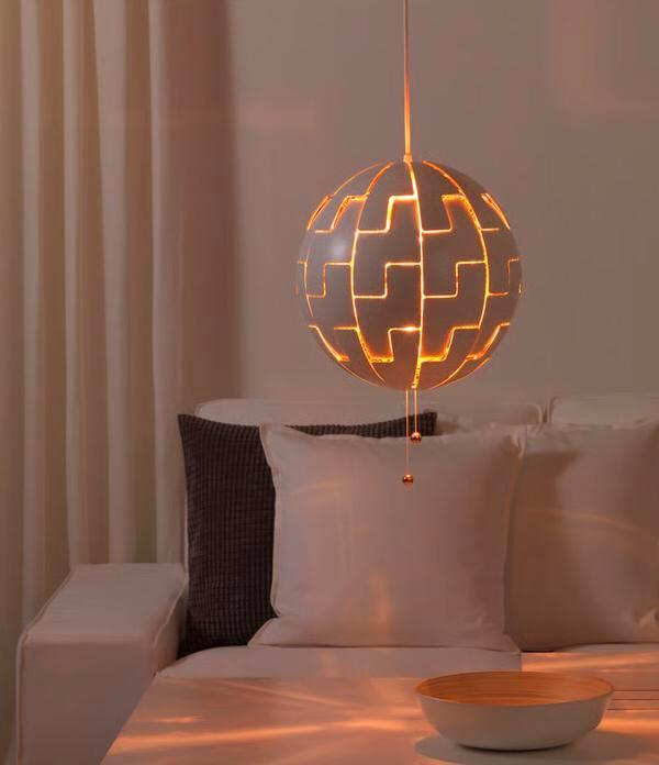 IKEA PS 2014 lamp brons, verstelbare lamp, Huis en Inrichting, Lampen | Tafellampen, Zo goed als nieuw, Minder dan 50 cm, Kunststof