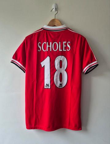 Nieuw Umbro Manchester United shirt 98/00 Scholes maat M beschikbaar voor biedingen