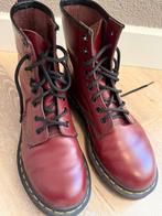 Dr Martens Bordeaux Rood, maat 38, z.g.a.n., Ophalen of Verzenden, Zo goed als nieuw, Rood, Lage of Enkellaarzen