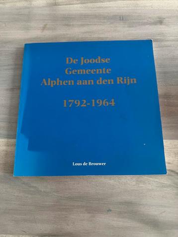 L. de Brouwer - De Joodse Gemeente Alphen aan den Rijn beschikbaar voor biedingen