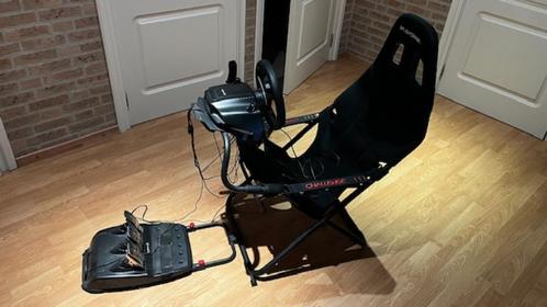 logitech g920 met playseat compleet, Spelcomputers en Games, Spelcomputers | Xbox | Accessoires, Gebruikt, Xbox Original, Xbox One