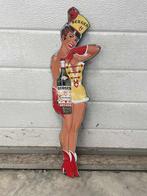 Vintage Berger Anisade Reclamebord Pin Up, Ophalen, Reclamebord, Gebruikt, .