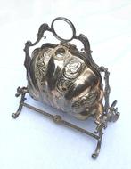 Victoriaanse verzilverde antieke folding box, Ophalen