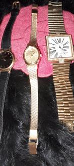 3 dames horloge, Sieraden, Tassen en Uiterlijk, Horloges | Dames, Overige merken, Goud, Ophalen of Verzenden, Zo goed als nieuw