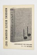 Uiterst zeldzaam Deens boekje: Nordens Bedste Bogbind 1967, Gelezen, Ophalen of Verzenden, Klaus Rifbjorg, Toneel