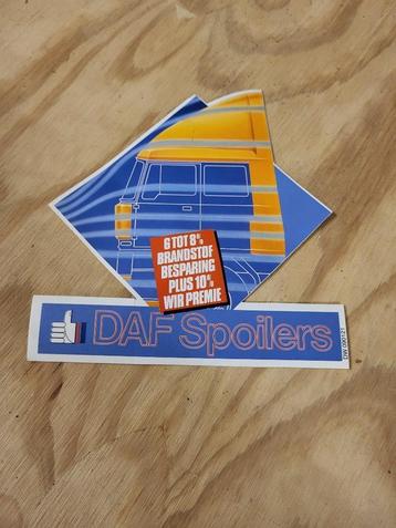 Sticker Daf Spoilers  beschikbaar voor biedingen