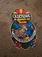 Oldenzaal verzamelsticker vintage de glimlach van Twente, Verzamelen, Stickers, Ophalen, Zo goed als nieuw, Overige typen