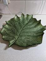 Herfst schaal groen. Glas., Huis en Inrichting, Ophalen, Zo goed als nieuw, Rond, Glas