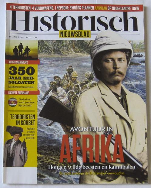 Historisch nieuwsblad 12 december 2015, Boeken, Tijdschriften en Kranten, Zo goed als nieuw, Wetenschap en Natuur, Ophalen