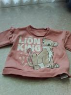 Zgan truitje met LION KING opdruk Maat 74 PRIMARK, Ophalen of Verzenden, Zo goed als nieuw, Jongetje, Shirtje of Longsleeve