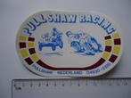 sticker PULLSHAW racing H5 zijspan motorcross motorrace retr, Verzamelen, Stickers, Verzenden