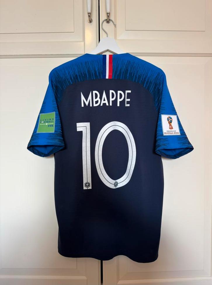 Mbappe shirt Frankrijk player version, Verzamelen, Sportartikelen en Voetbal, Zo goed als nieuw, Shirt, Buitenlandse clubs, Ophalen of Verzenden