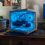 Witte game pc amd 3600xt rtx 3070 16gb m2 rgb waterkoeling, Ophalen, Zelfgebouwde PC, AMD Ryzen 5, Zo goed als nieuw