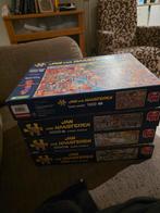 Jan van Haasteren Puzzels 1000 stukjes - 4 stuks, Ophalen of Verzenden, 500 t/m 1500 stukjes, Gebruikt, Legpuzzel