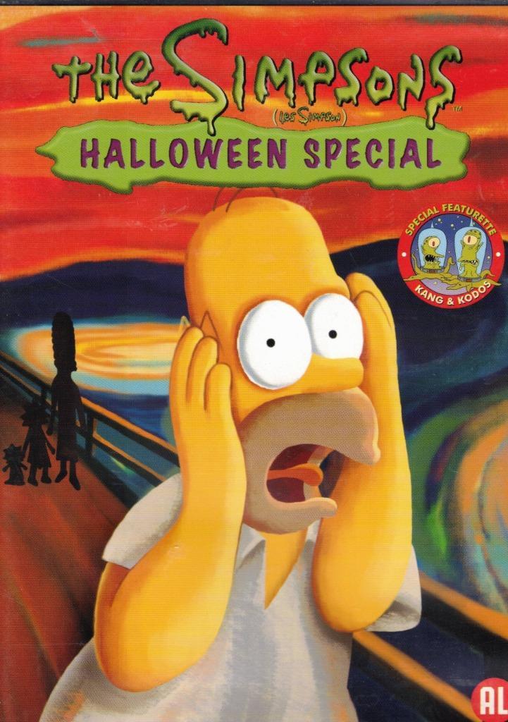 The Simpsons - Halloween Special, Cd's en Dvd's, Dvd's | Tekenfilms en Animatie, Zo goed als nieuw, Amerikaans, Tekenfilm, Alle leeftijden