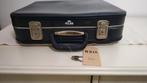 K522 VINTAGE blauwe stewardess koffer KLM, Overige materialen, Gebruikt, Minder dan 50 cm, Ophalen of Verzenden