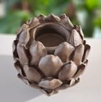 Stoer en sober waxinelichthouder, Huis en Inrichting, Woonaccessoires | Kandelaars en Kaarsen, Ophalen of Verzenden, Zo goed als nieuw