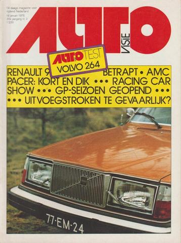 Volvo 264 GL testen in Autovisie e.a. beschikbaar voor biedingen