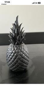 Pols potten anenas, Zwart, Aardewerk of Porselein, Ophalen of Verzenden, Zo goed als nieuw