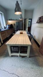 Stevige kantine-/keukentafel – 3 meter lang, Huis en Inrichting, Ophalen, Gebruikt, 75 cm of meer, 200 cm of meer