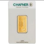 Goudbaar C. Hafner 10gr. 24 karaat (.999,9) met Certificaat, Ophalen of Verzenden, Goud
