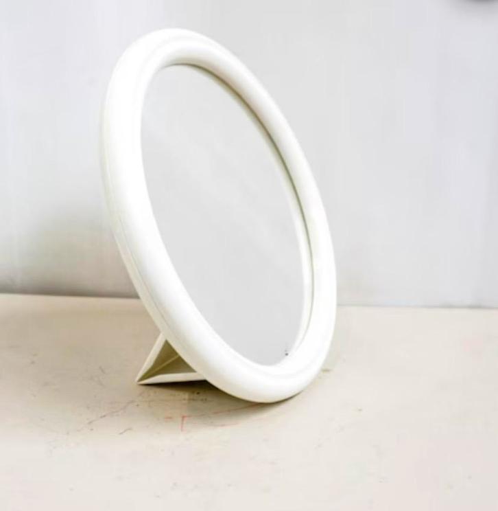 Vintage Tiger Tafelspiegel - 1970s Nederland, Huis en Inrichting, Woonaccessoires | Spiegels, Gebruikt, Minder dan 50 cm, Minder dan 100 cm