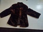 heerlijk warme nette bontjas, Ophalen of Verzenden, Zo goed als nieuw, Maat 38/40 (M), Bruin